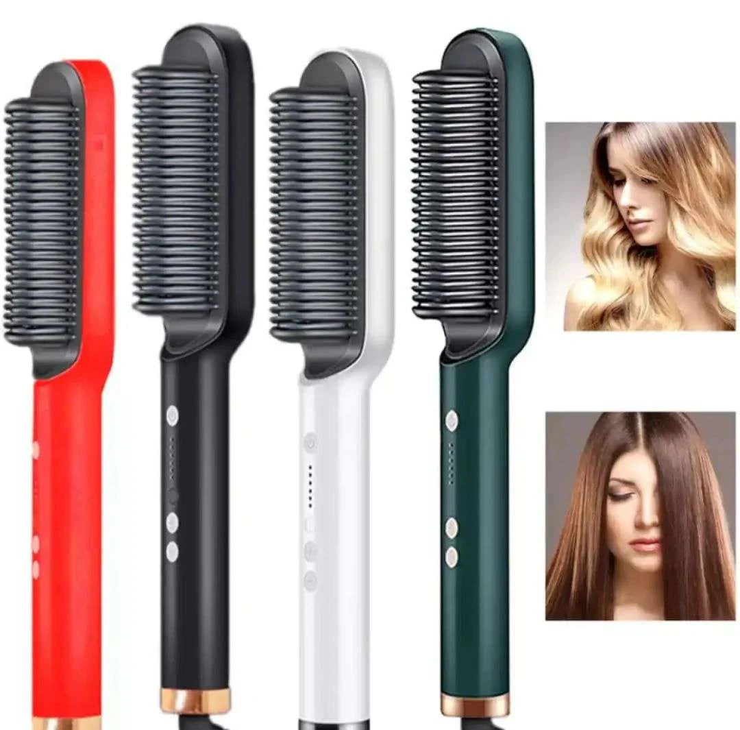 Original 909 Brush Hair Straightener Brush For Girls Comb Style / Hair Styling Hair Comb Brush Multi Color